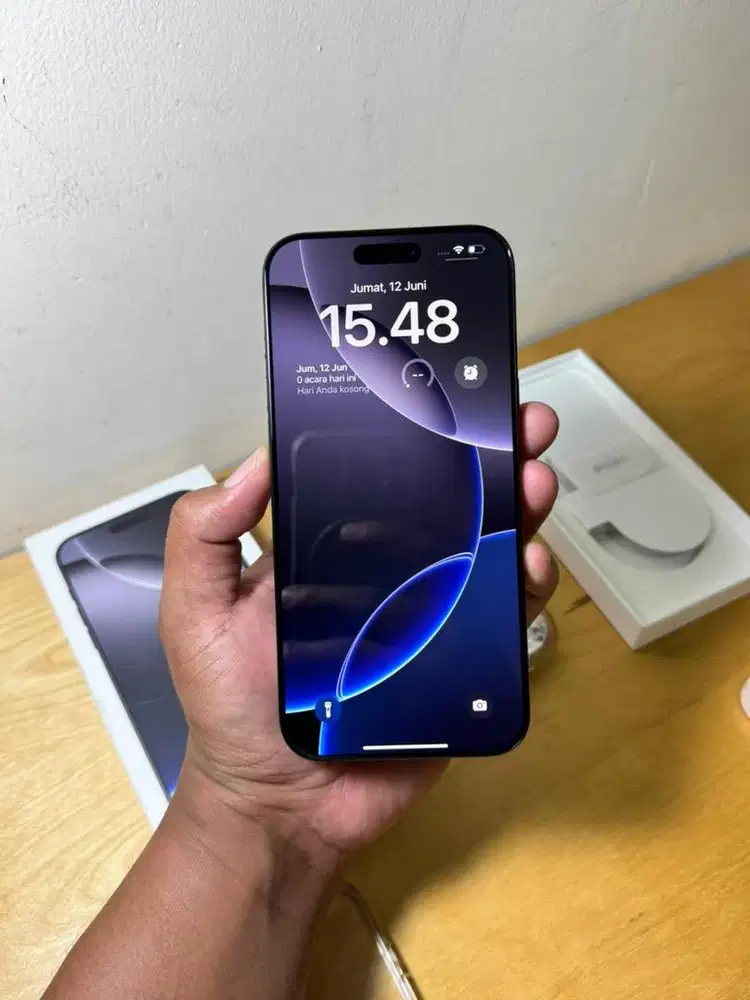 iPhone 16 Pro Max 256GB Inter ESIM All Op Fullset ori | BUKAN SIMLOCK