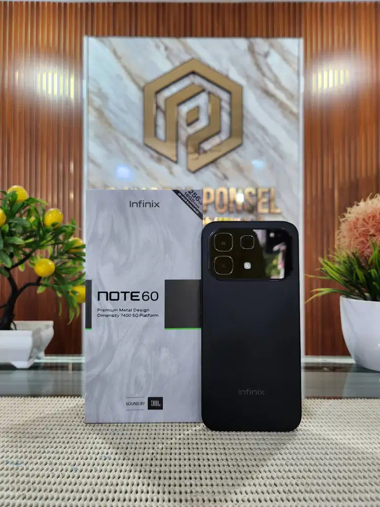 Infinix Note 60 5G Ram (8+8) 16Gb/ 256Gb Fullset Pemakaian 1 Bulan