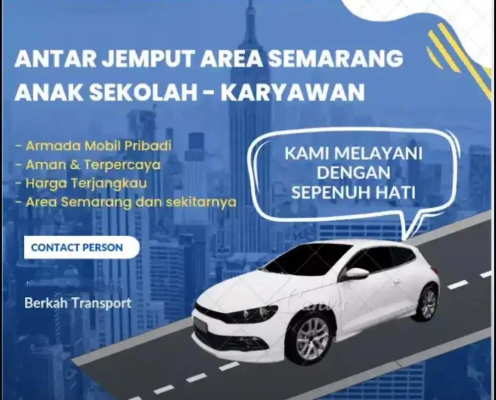 Antar jemput mobil/ motor