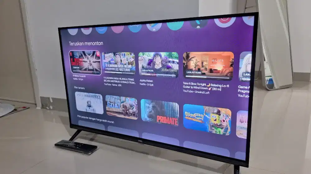 TV TCL ultimate QLED FHD 32V5C