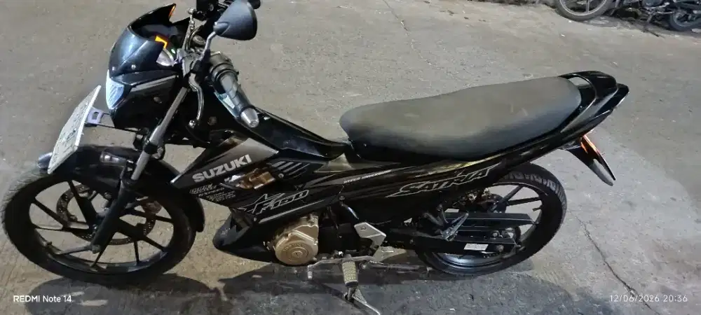 Satria FU 2015 Hitam