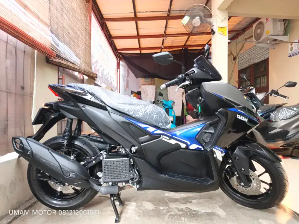 KM 4RB YAMAHA AEROX ALPHA 2025 BLN 11 BS TT 2024 DI CILEDUG HARGA PAS