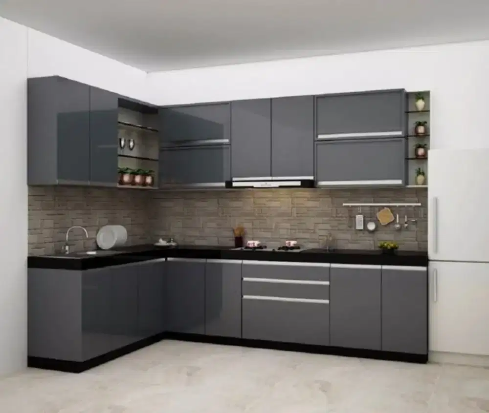 Kitchen set minimalis kitchen set murah kitchen set minimalis kitchen