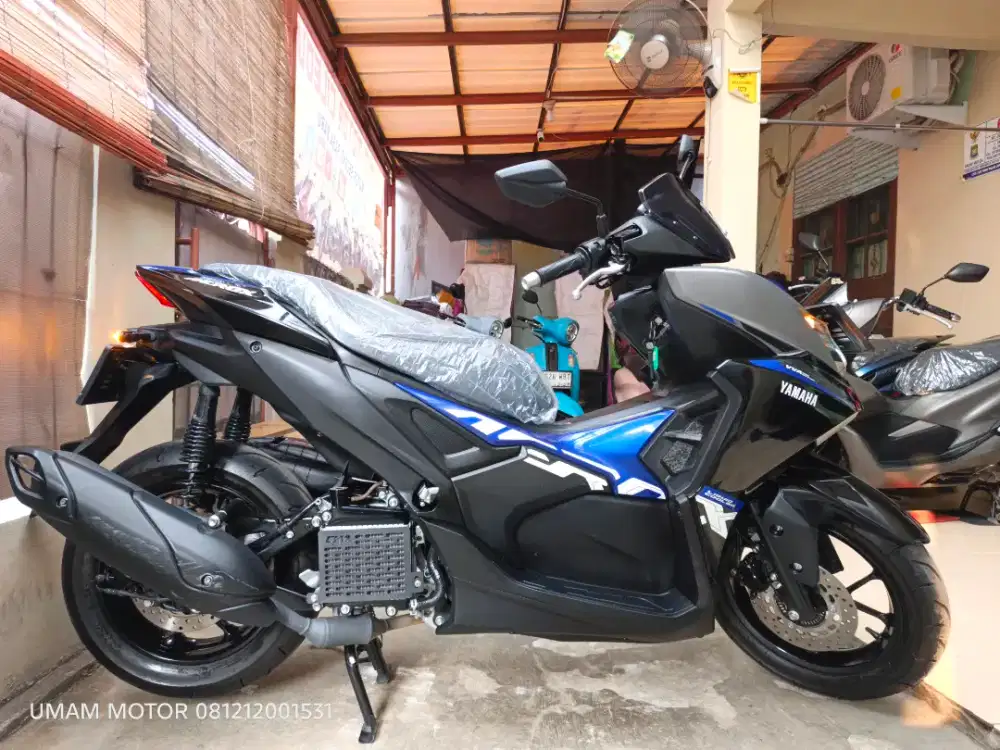 KM 4RB YAMAHA AEROX ALPHA 2025 BLN 11 BS TT 2024 DI CILEDUG HARGA PAS
