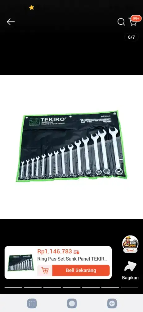 Menjual tangga dan kunci