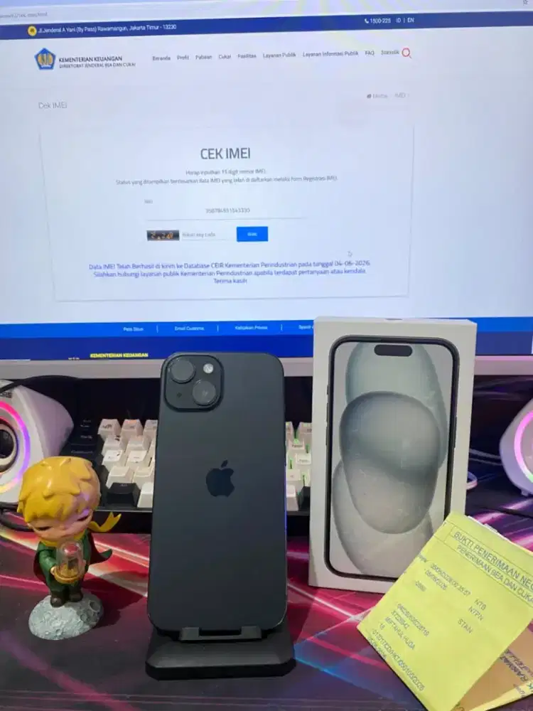 IP 15 128GB RESMI