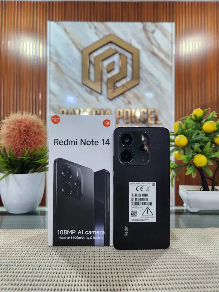 Redmi Note 14 Ram 8+8Gb/256Gb Fulset Original 100% Like New Bergaransi
