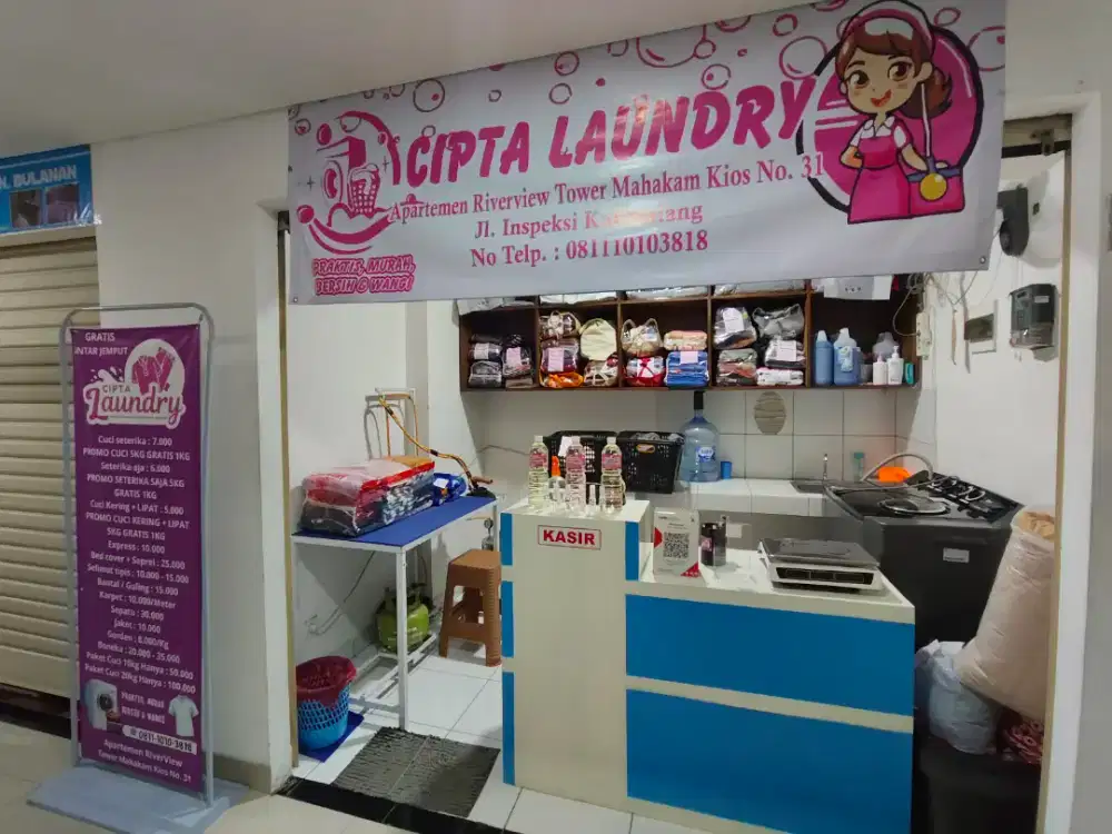 Dijual meja setrikaan untuk laundry