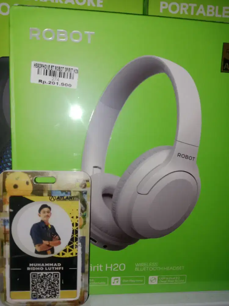 Headphone BT robot spirit H20