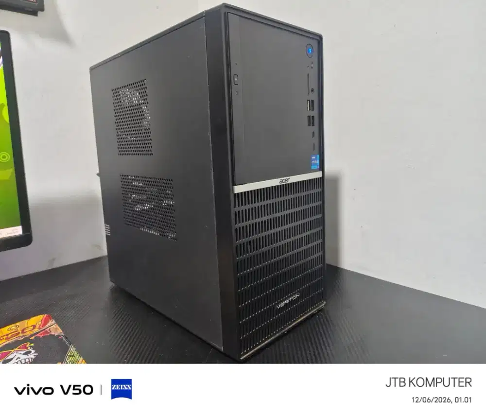 CPU PC OFFICE INTEL i5 12400F | VGA RTX 2060 6GB | RAM 16GB | ACER |