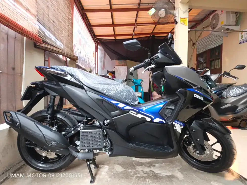 KM 4RB YAMAHA AEROX ALPHA 2025 BLN 11 BS TT 2024 DI CILEDUG HARGA PAS