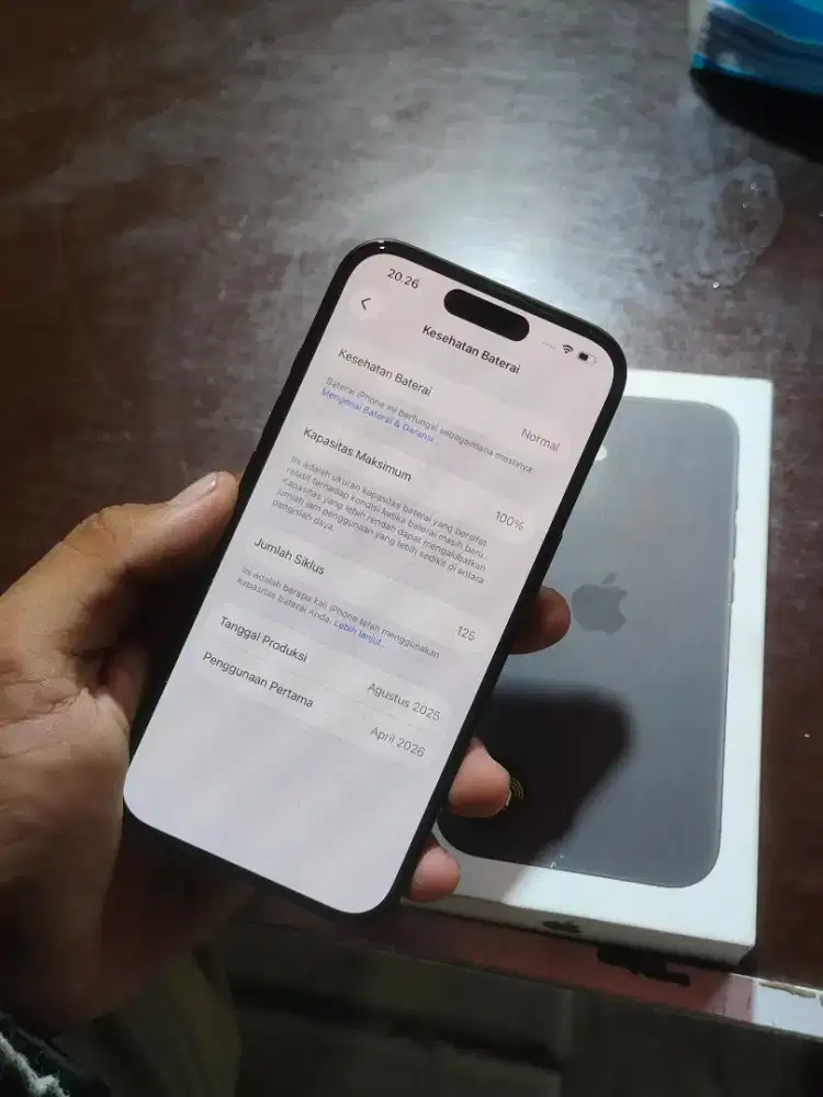 iPhone 16 128GB iBox garansi Panjang BH 100%