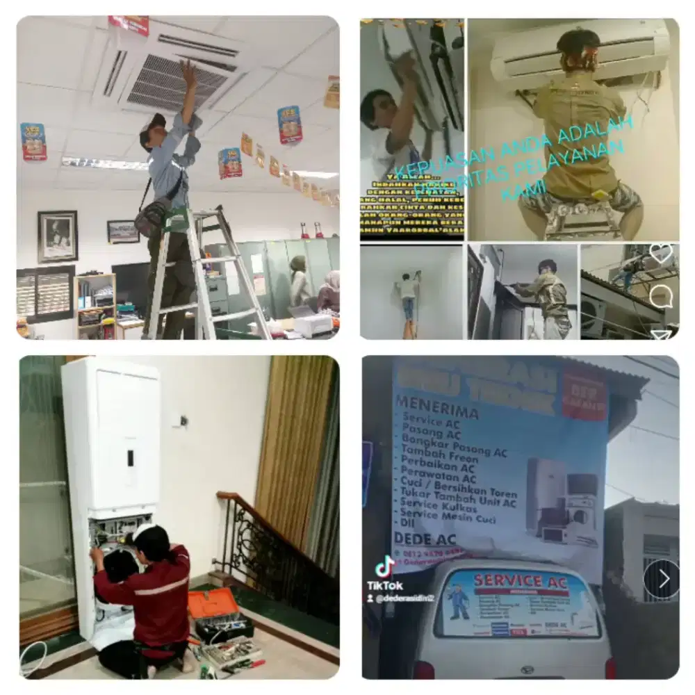 Jasa service AC,kulkas,mesin cuci,sofcase dll