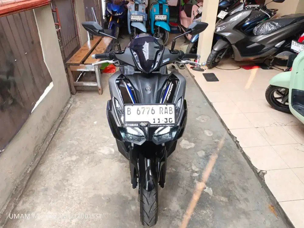 KM 4RB YAMAHA AEROX ALPHA 2025 BLN 11 BS TT 2024 DI CILEDUG HARGA PAS