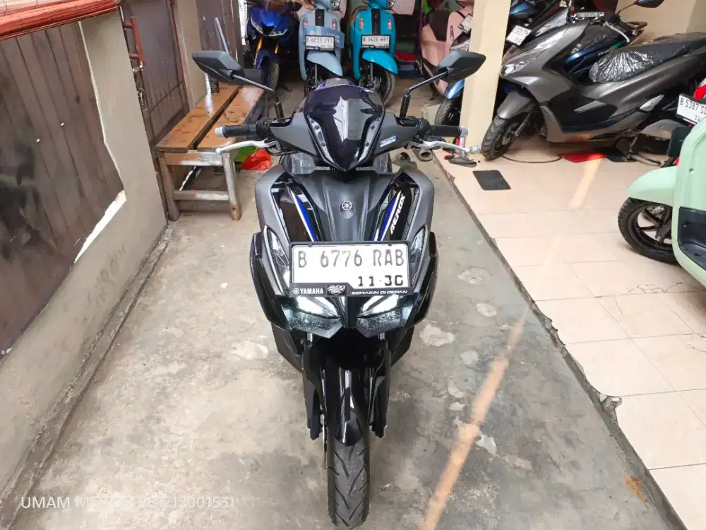 KM 4RB YAMAHA AEROX ALPHA 2025 BLN 11 BS TT 2024 DI CILEDUG HARGA PAS
