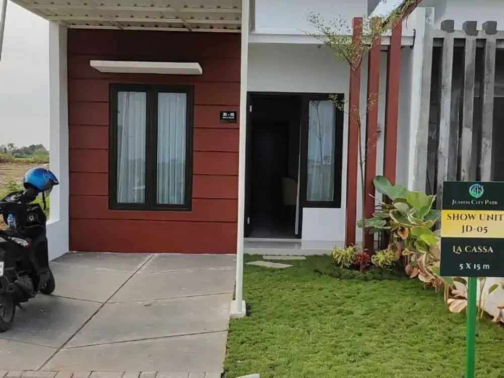 RUMAH MODERN MINIMALIS JUANDA CITY PARK DI SELATAN SURABAYA