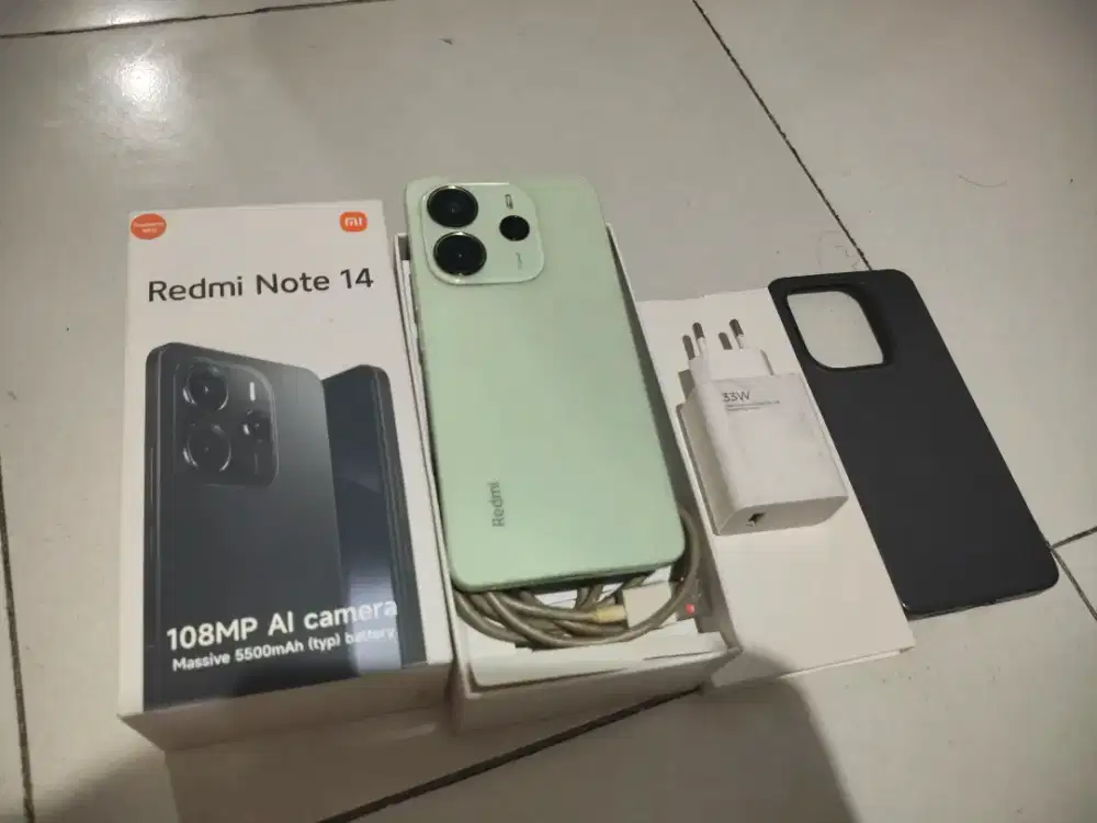 Redmi Note 14 Fullset Resmi