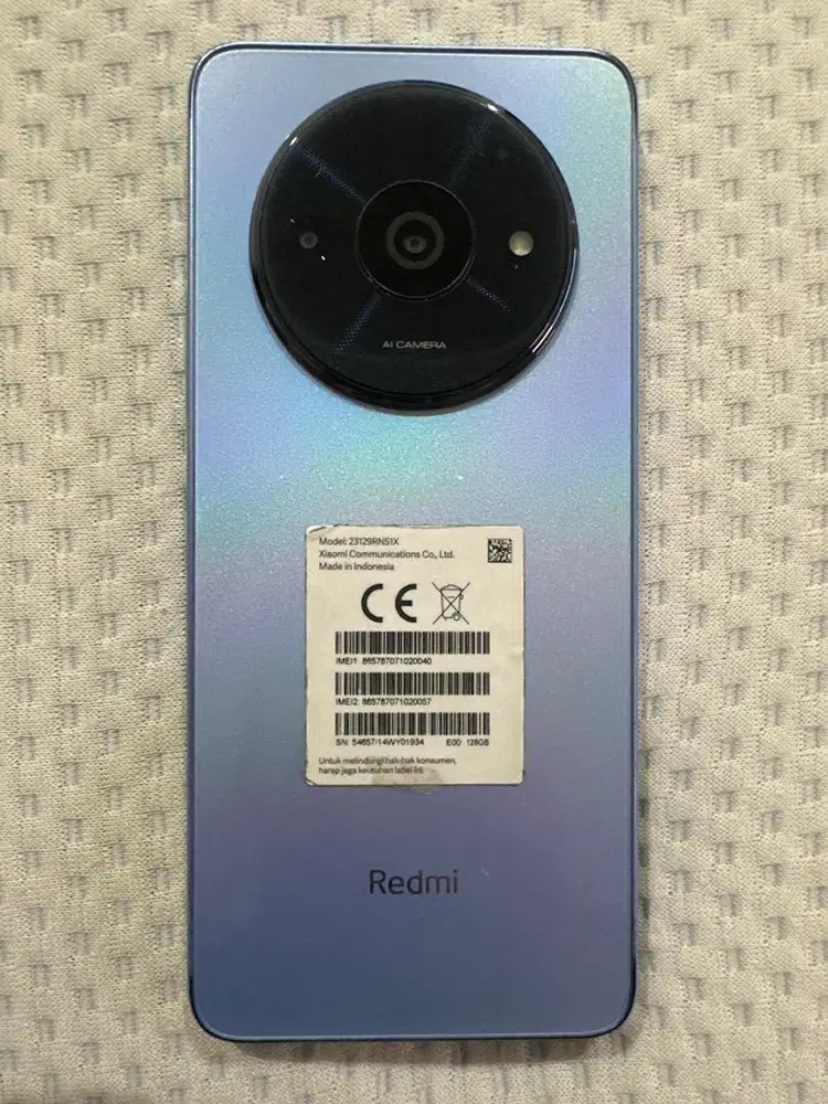 Redmi A3, warna biru