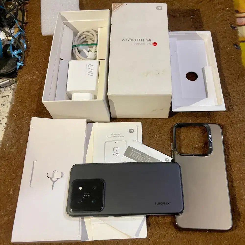 Xiaomi 14 ram 12 / 256 resmi fullset original