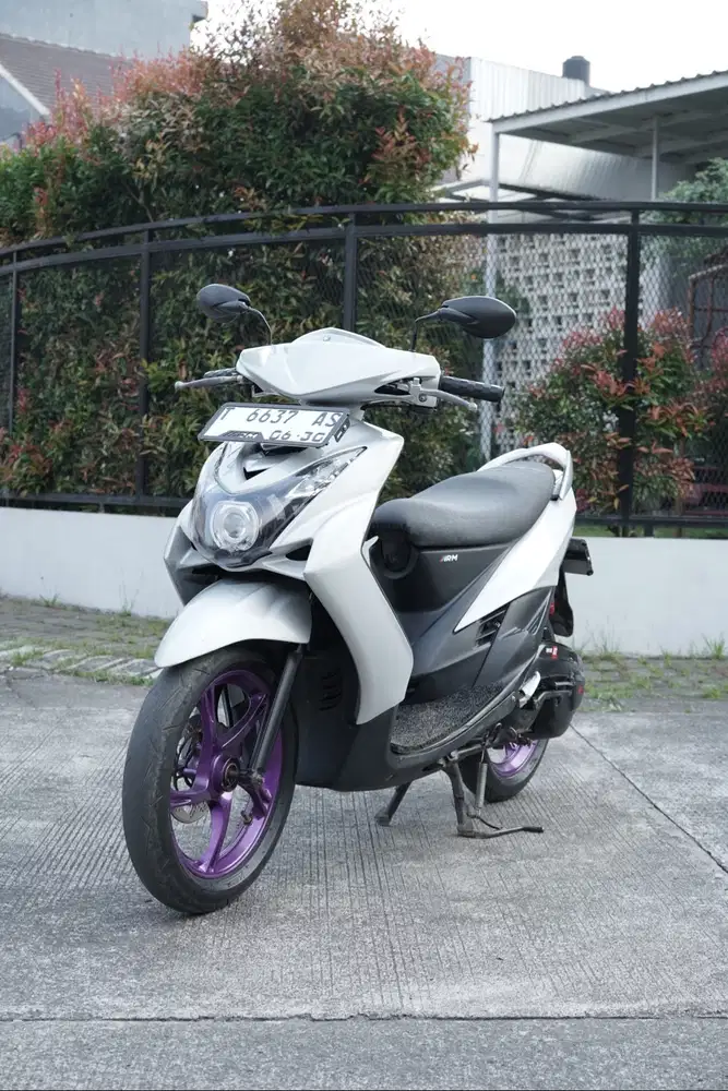 MIO SOUL 2007 WARNA ASLI MERAH MARUN
