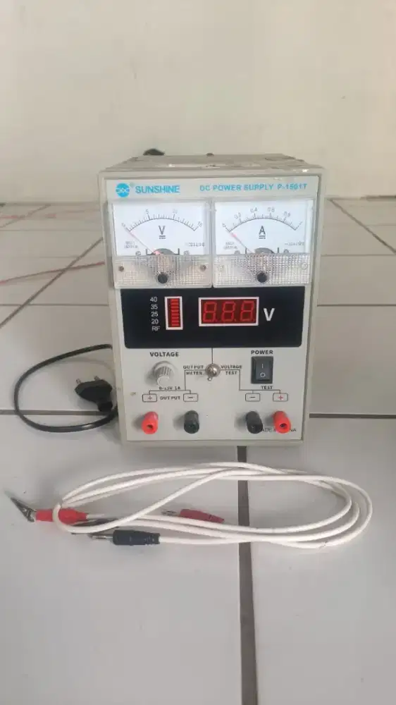 SUNSHINE DC POWER SUPPLY P-1501T (JUAL BU)