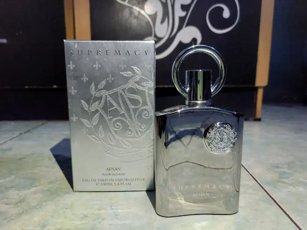 AFNAN SUPREMACY SILVER 100 ML (Preloved)