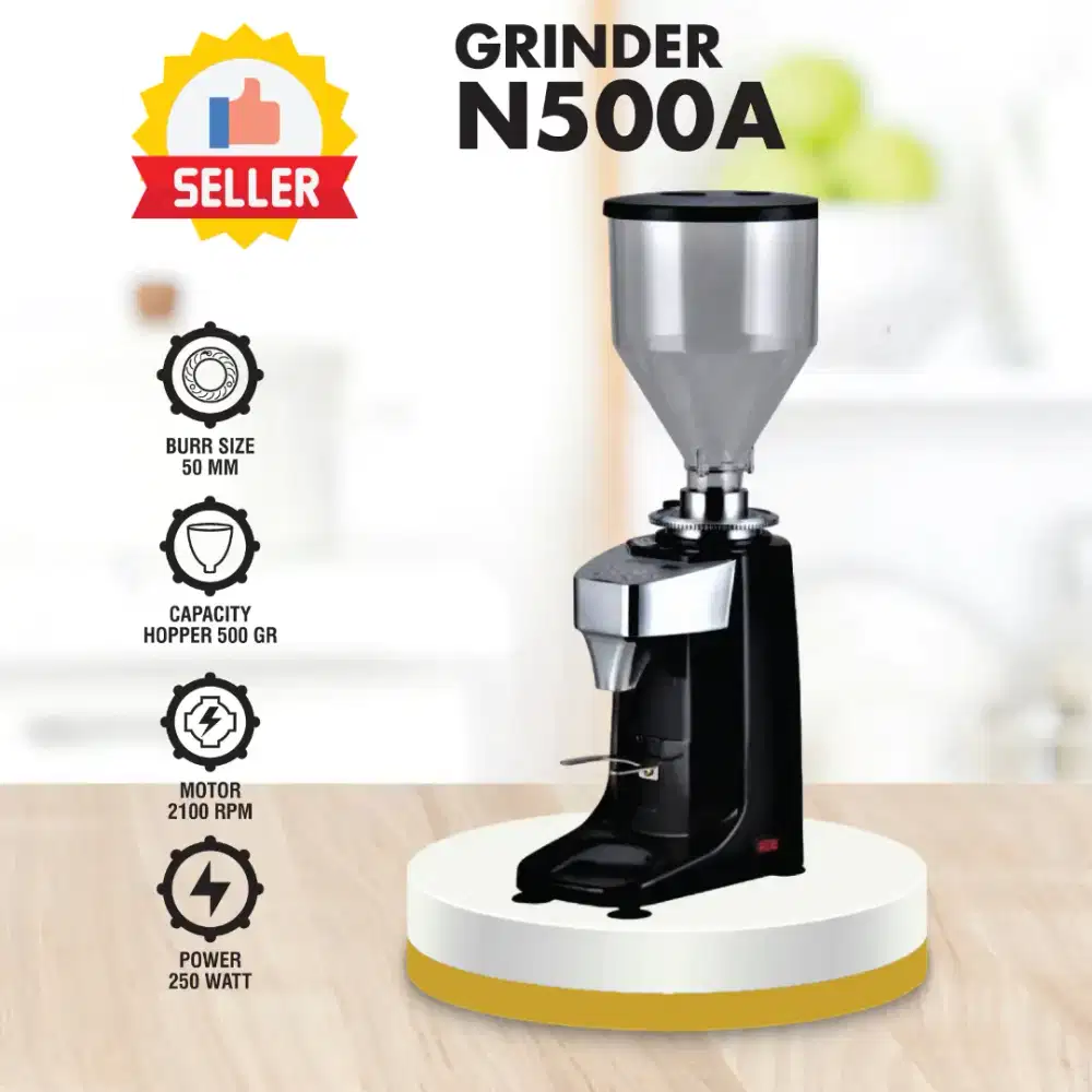 Grinder Penggiling Kopi 500N Black Elektrik