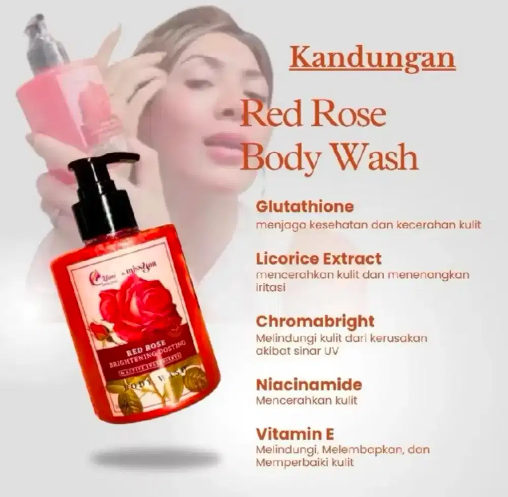 Body wash Red Rose  300ml