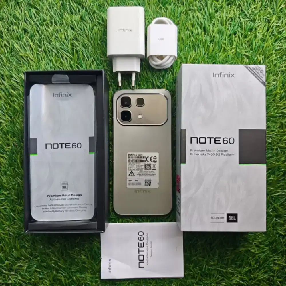 infinix note 60 5G fullset mulus