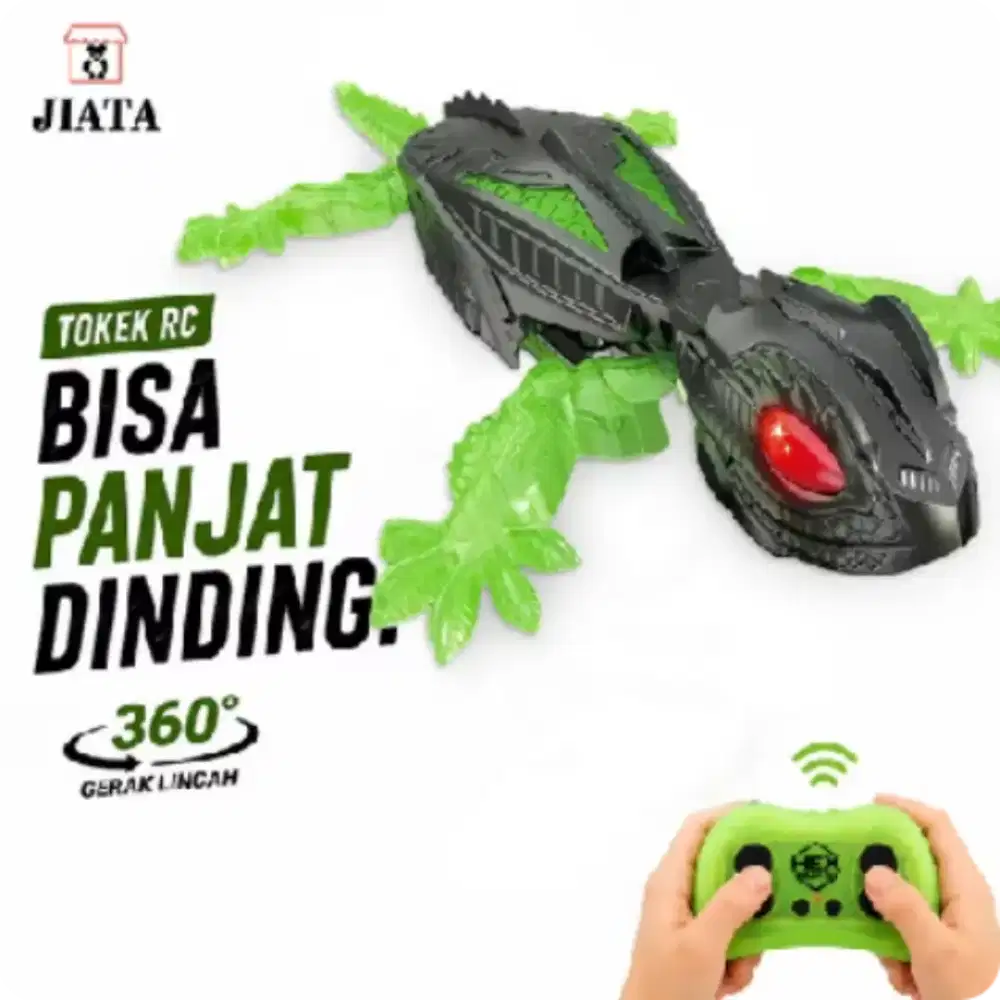MAINAN UNIK ‼️ ROBOT TOKEK BISA PANJAT DINDING ‼️