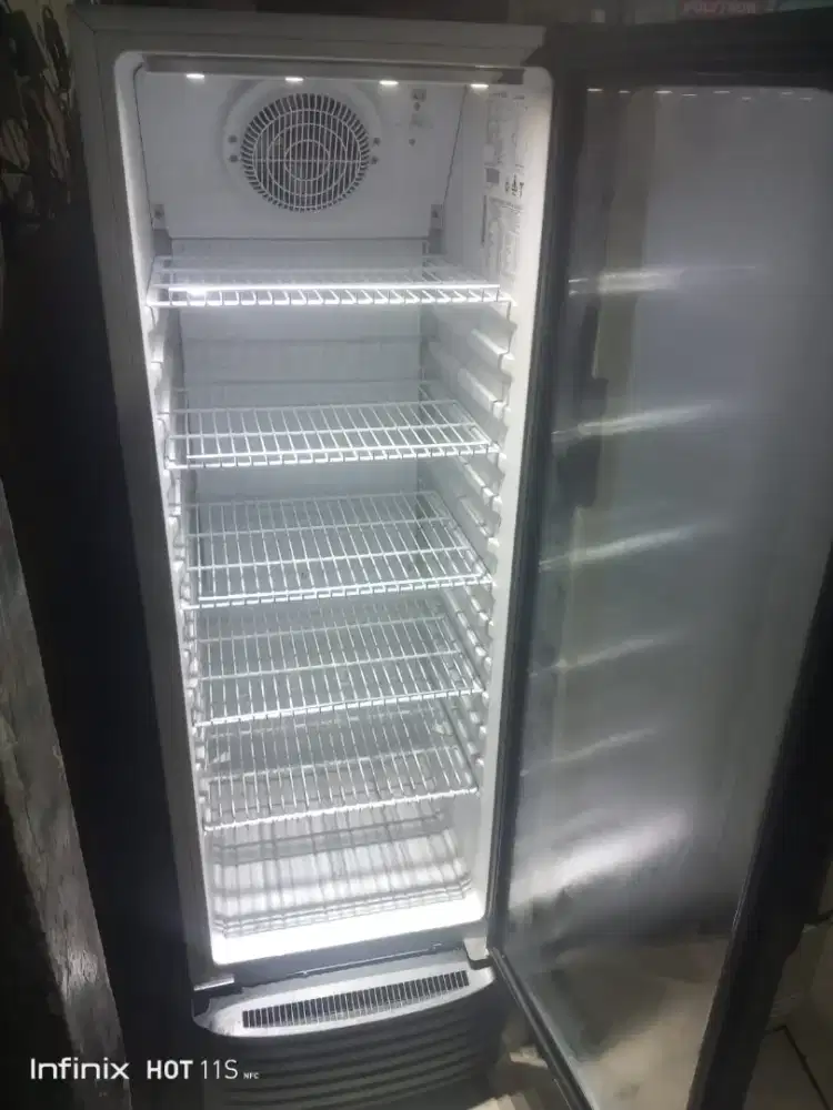 Jual bu kulkas pendingin minuman / showcase ukuran 5 rak merk GEA