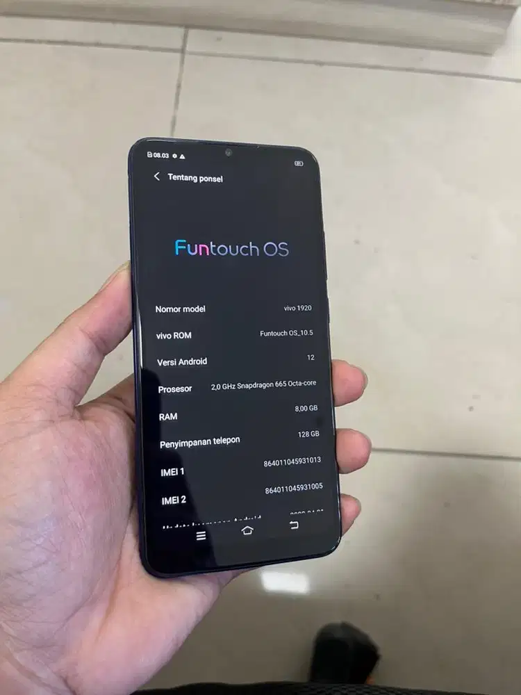 Vivo S1 pro 8/128gb gantian lcd
