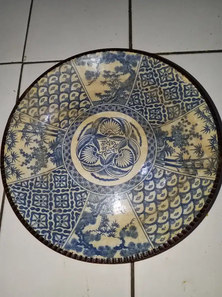 Jual aja pajangan piring antik