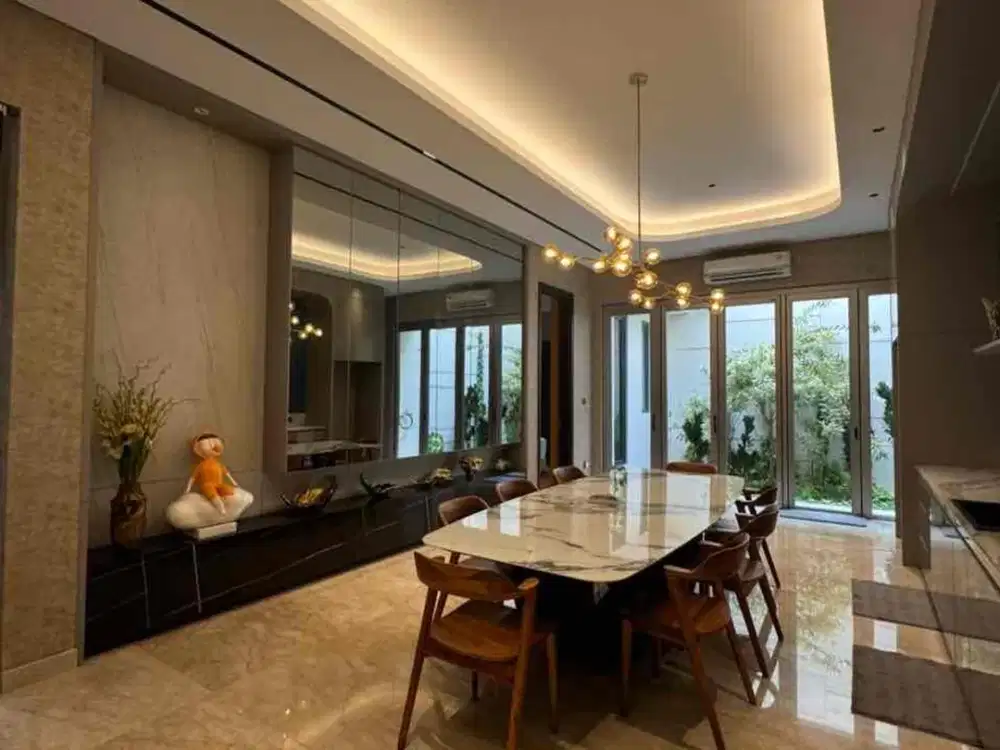 Jual Rumah Golf Island Cluster Chopin 8x25 3 Lantai Full Furnished