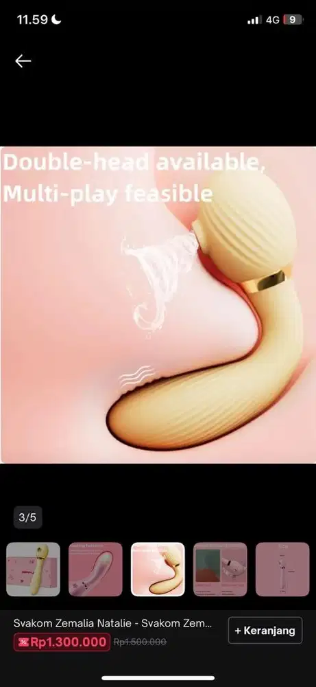 SVAKOM ZEMALIA SUCKING & VIBRAT FLEXIBLE