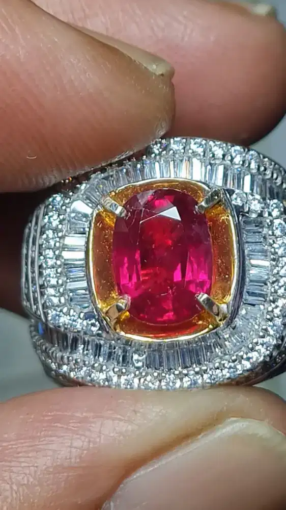 Rare Item, Red Ruby Siem Thailand, Recomended for Collection