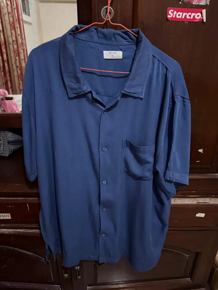 Kemeja Biru Erigo Size XL Original