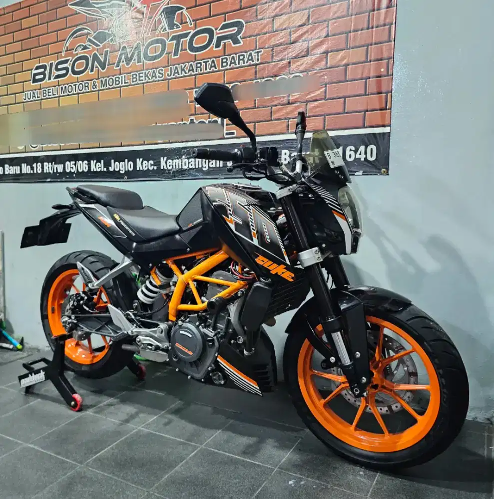 Istimewa rawatan! KTM DUKE 250 ABS FI 2016 Pajak ON Rc naked