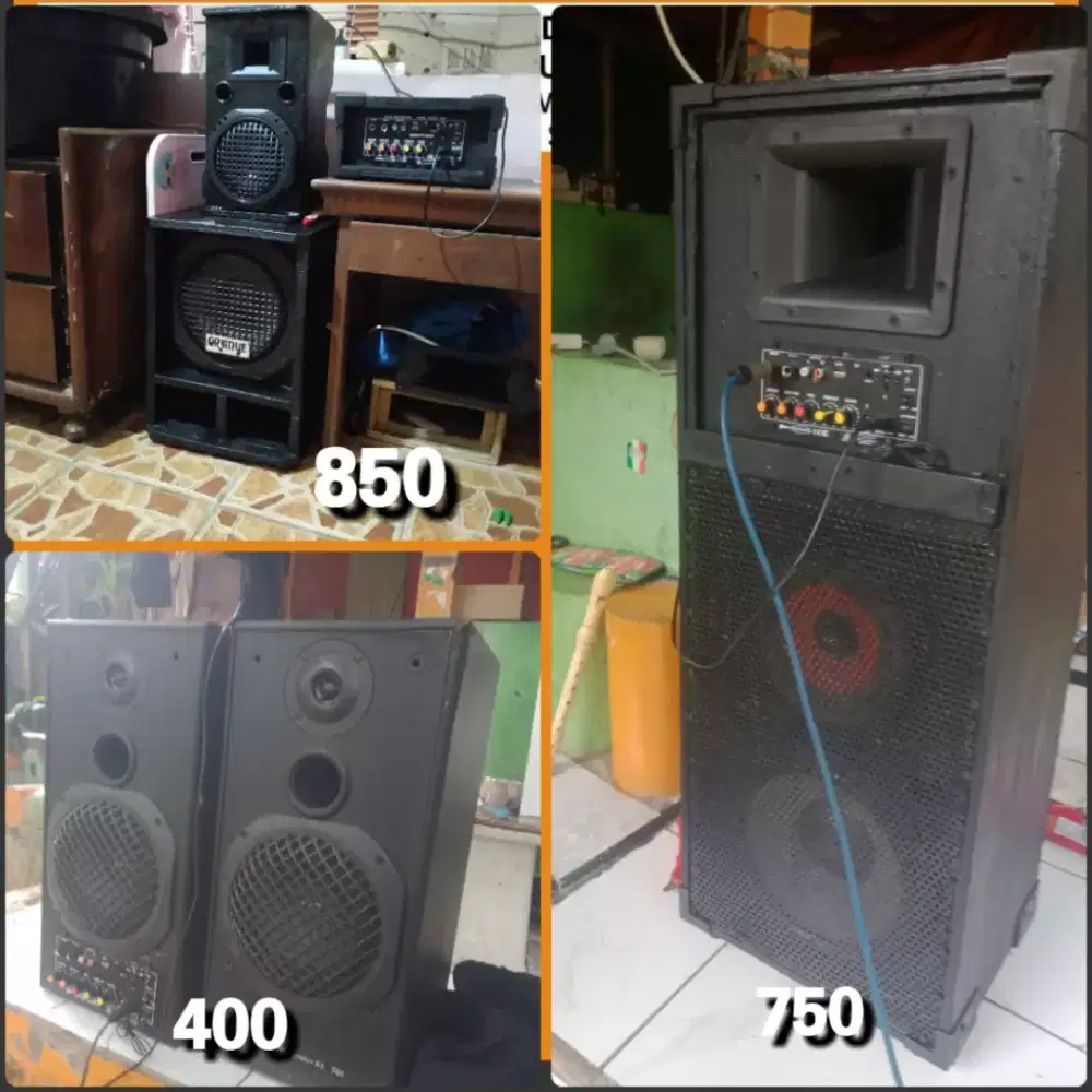 Speaker bluetooth karoke rakitan