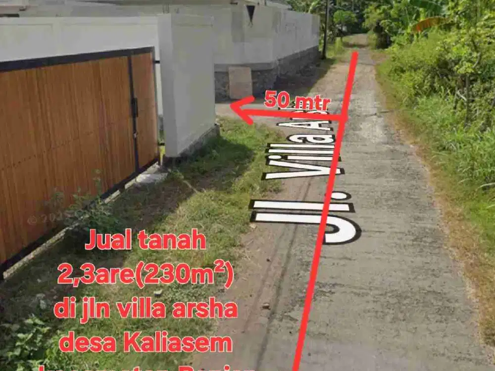 Jual Tanah 2,3are kawasan villa dkt Pantai Lovina Buleleng Bali