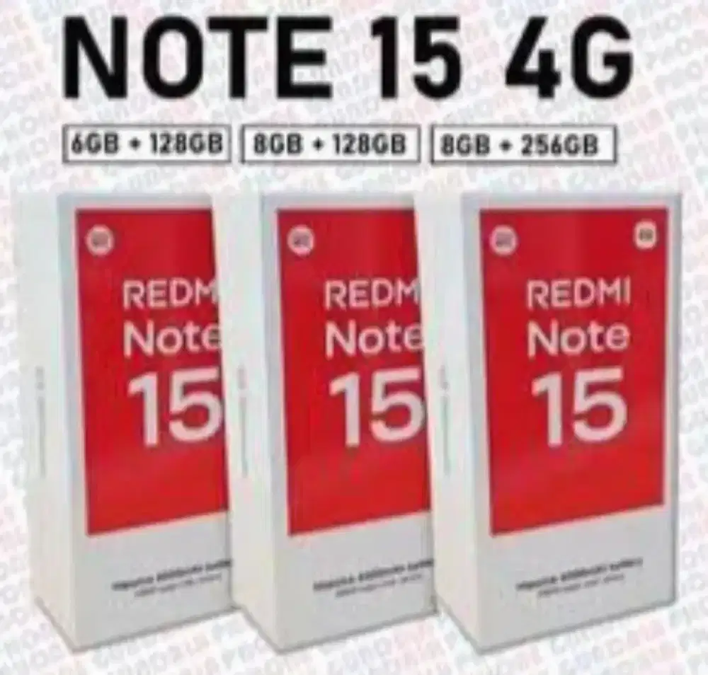 Xiaomi Redmi Note 15 4G Ram 8/128