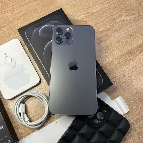 Iphone 12 pro max 256gb fullset all operator mulus nominus