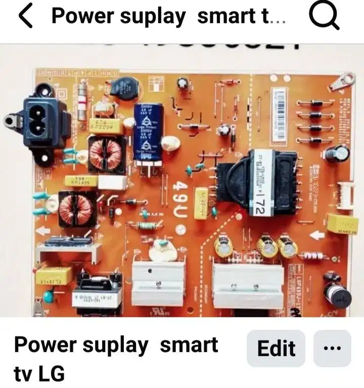 PSU smart tv LG 49'