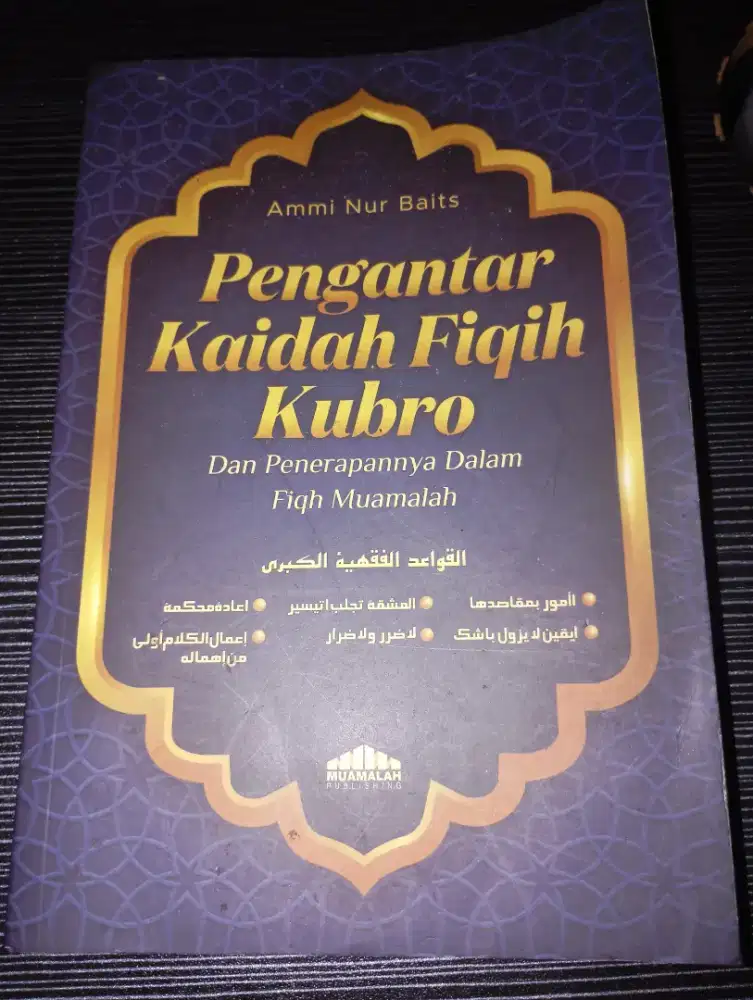Pengantar Kaidah Fiqih Kubro