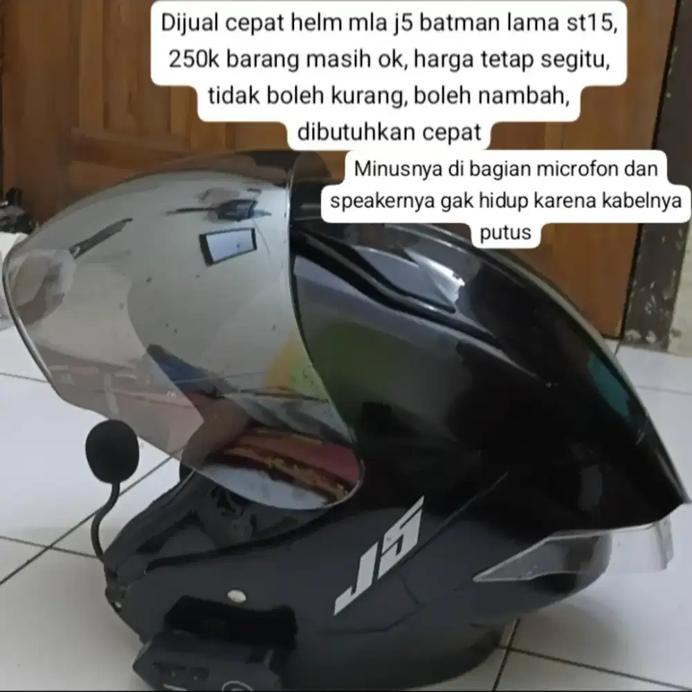 Dijual cepat helm mla j5