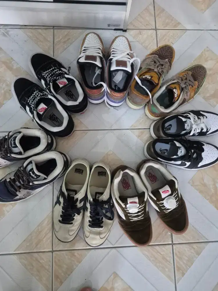 Jual sepatu vans , nike dll