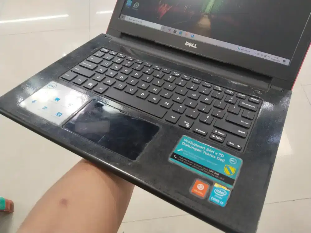 Dijual laptop Dell Intel i3 Ram 8GB SSD 256GB Win 11 siap pakai 24jam