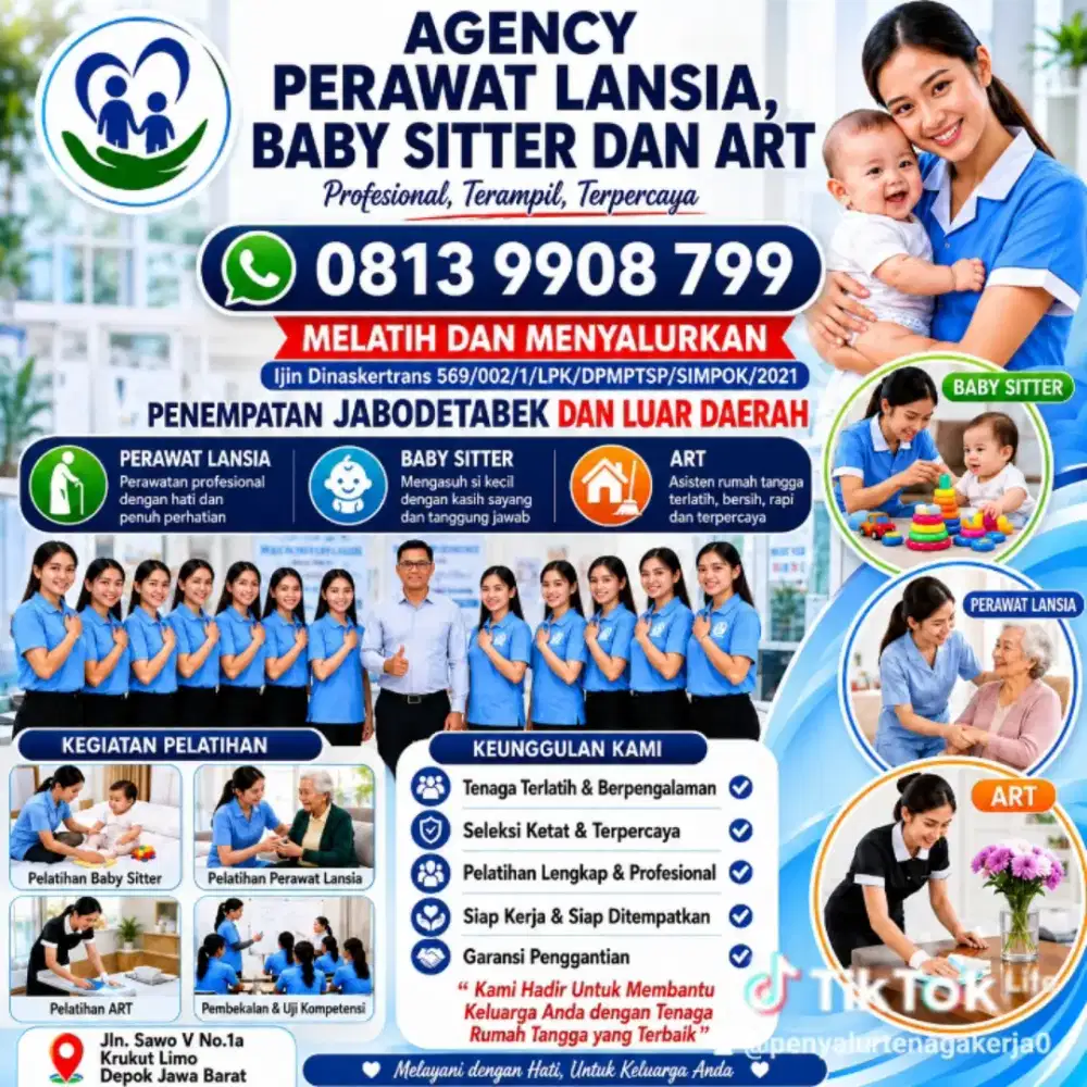 Penyalur caregiver baby sitter dan art