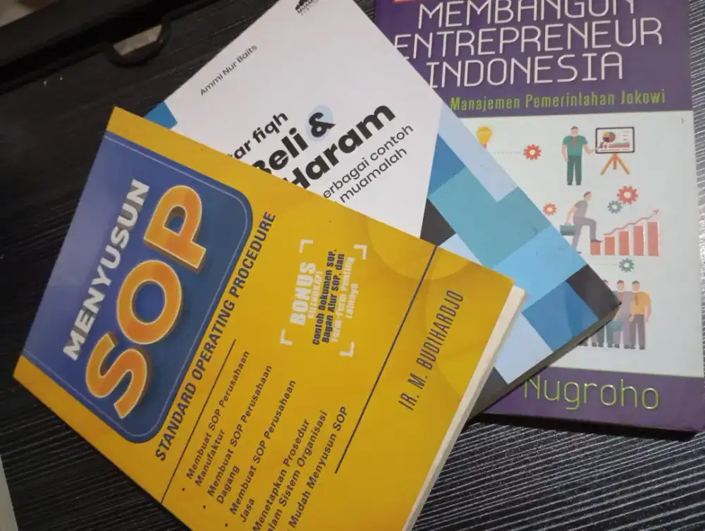 Paket buku membangun Entrepreneur Indonesia