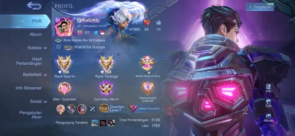 JUAL AKUN MOBILE LEGEND